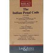 Law & Justice Publishing Co's The Indian Penal Code, 1860 (IPC) Bare Act 2024